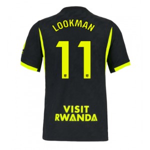 Atletico Madrid Ademola Lookman #11 Jalkapallovaatteet Vieraspaita 2026-27 Lyhythihainen